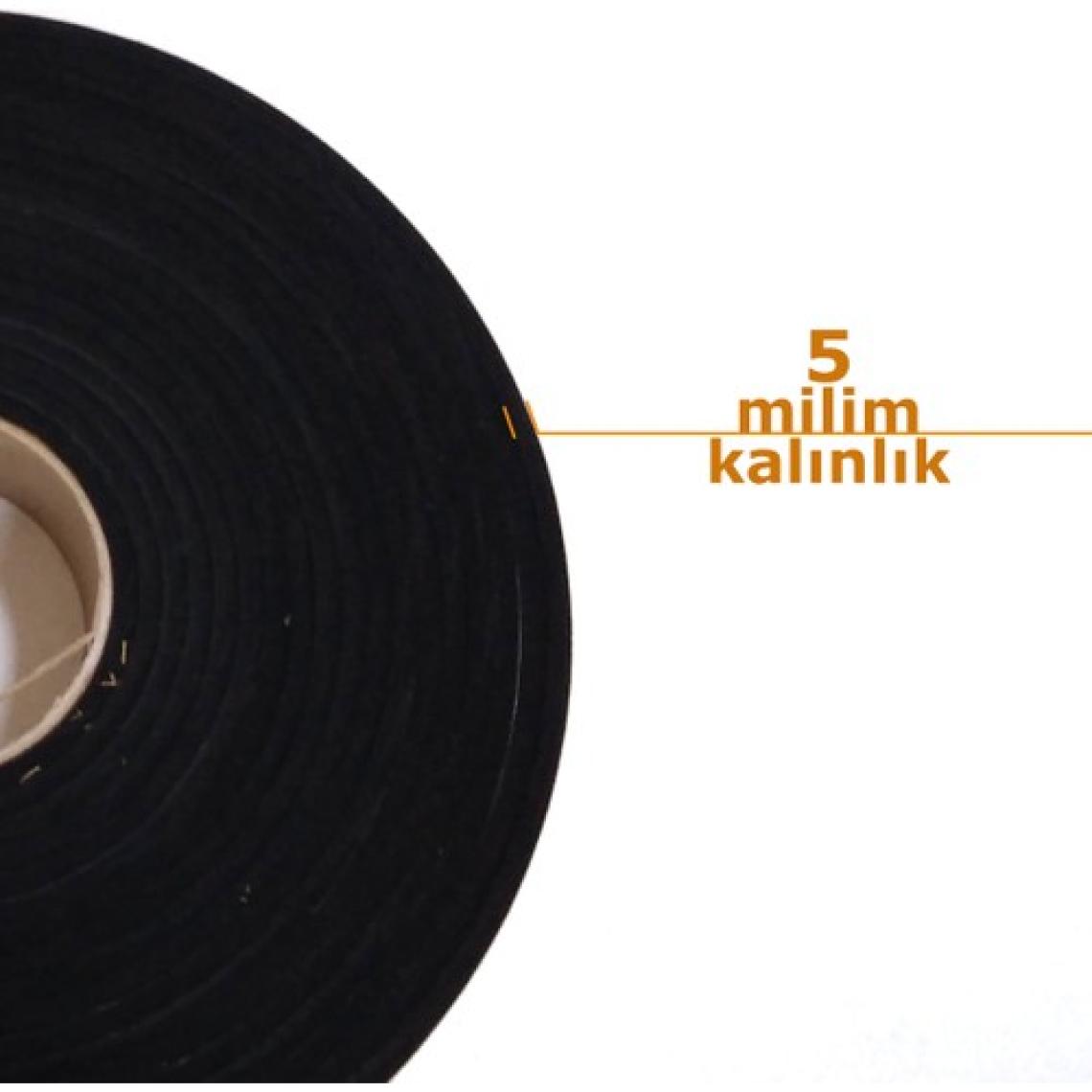 Contacall  Kapı Pencere Bandı Yapışkan Sünger 5 Milim Kalınlık 50 Milim Genişlik 10 Metre Uzunluk / Eva-5*50