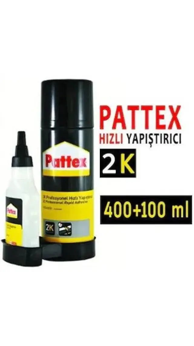 Pattex 2k Hızlı Yapıştırıcı 400ML + 100ML
