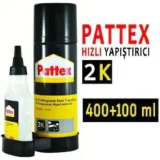 Pattex 2k Hızlı Yapıştırıcı 400ML + 100ML