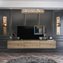 Bodrum Tv Ünitesi Duvara Monte - Ayaklı Kullanım 180 Cm