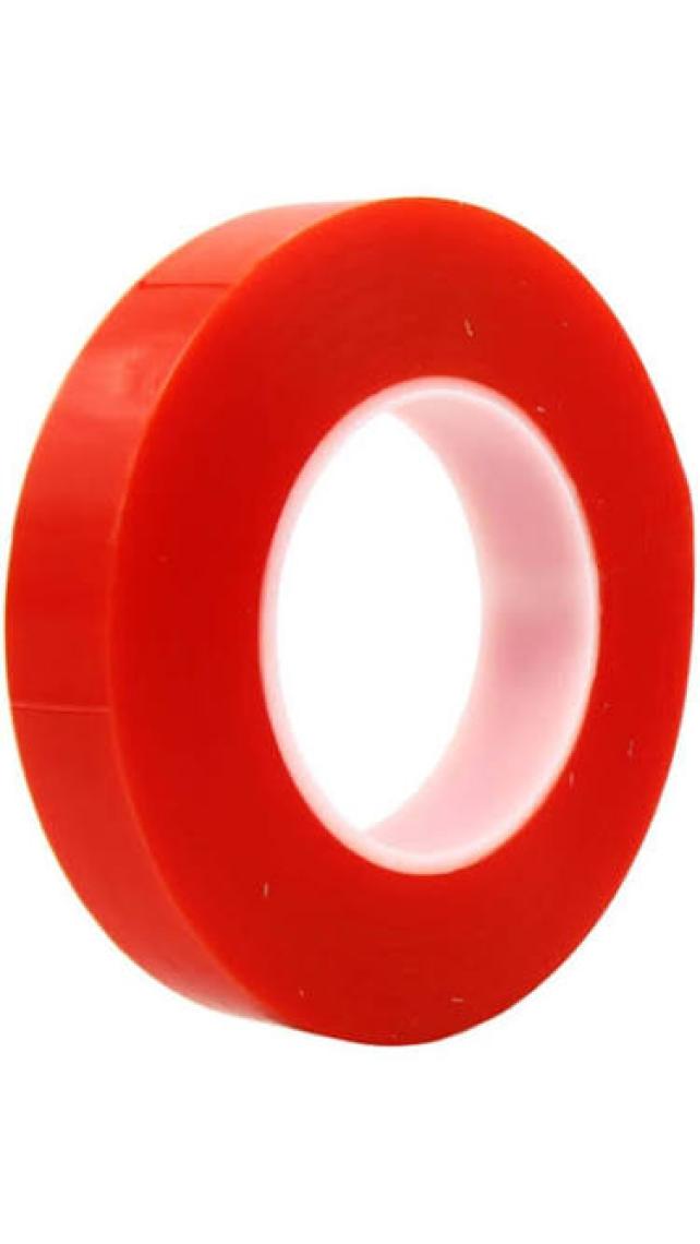 Boss Tape 50 Metre Şeffaf Çift Taraflı İnce Polyester Isıya Dayanıklı Bant 160 Mikron