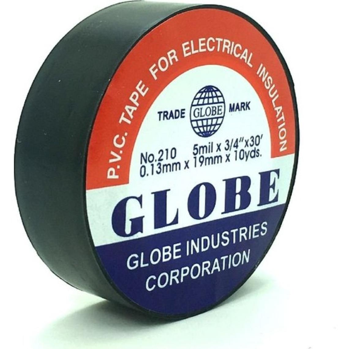 Globe Siyah Renk Elektrik Izole Bandı 3'lü