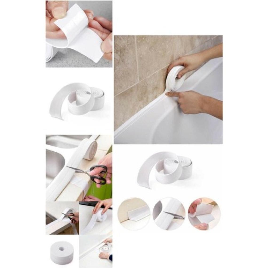 Chermik Beyaz Su Sızdırmaz Lavabo Kenar Bandı