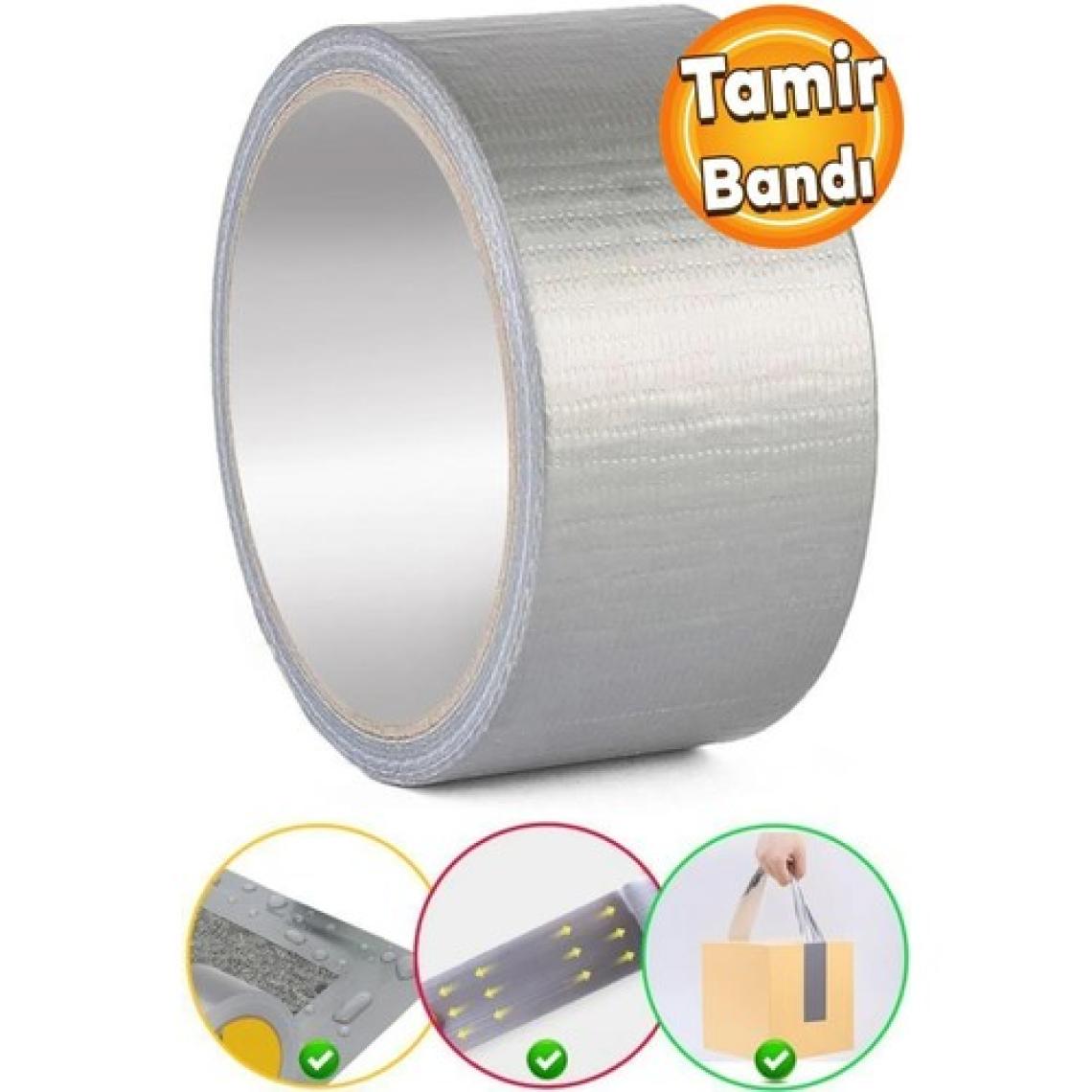 Omac 48MM x 10MT T Güçlü Tamir Tadilat Bandı Çatı Izolasyon Bandı Tamir Ban