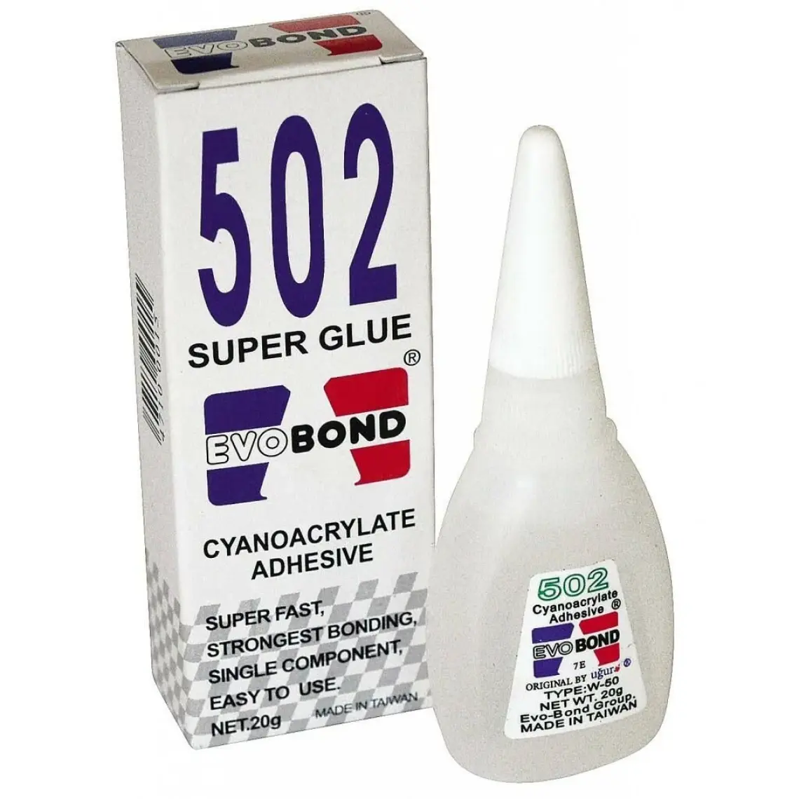 Evo Bond 502 Süper Yapıştırıcı 20 Gr