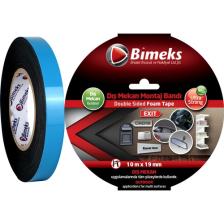 Bimeks Çift Taraflı Köpük Montaj Bandı - 10 Mt X 19 Mm