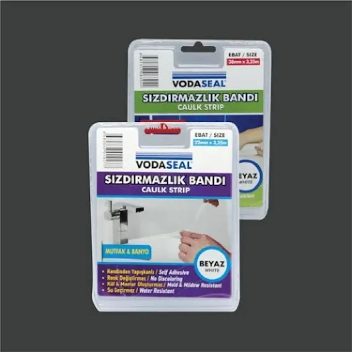 Vodaseal Mutfak-Banyo-Lavabo Sızdırmazlık Bandı