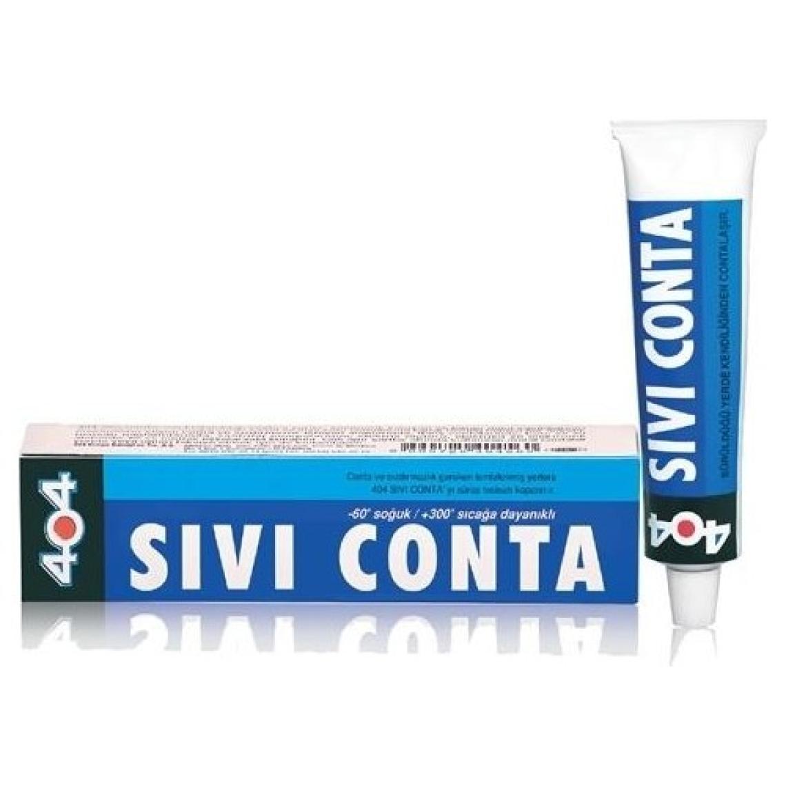 404 Beyaz Sıvı Conta 80 Gr