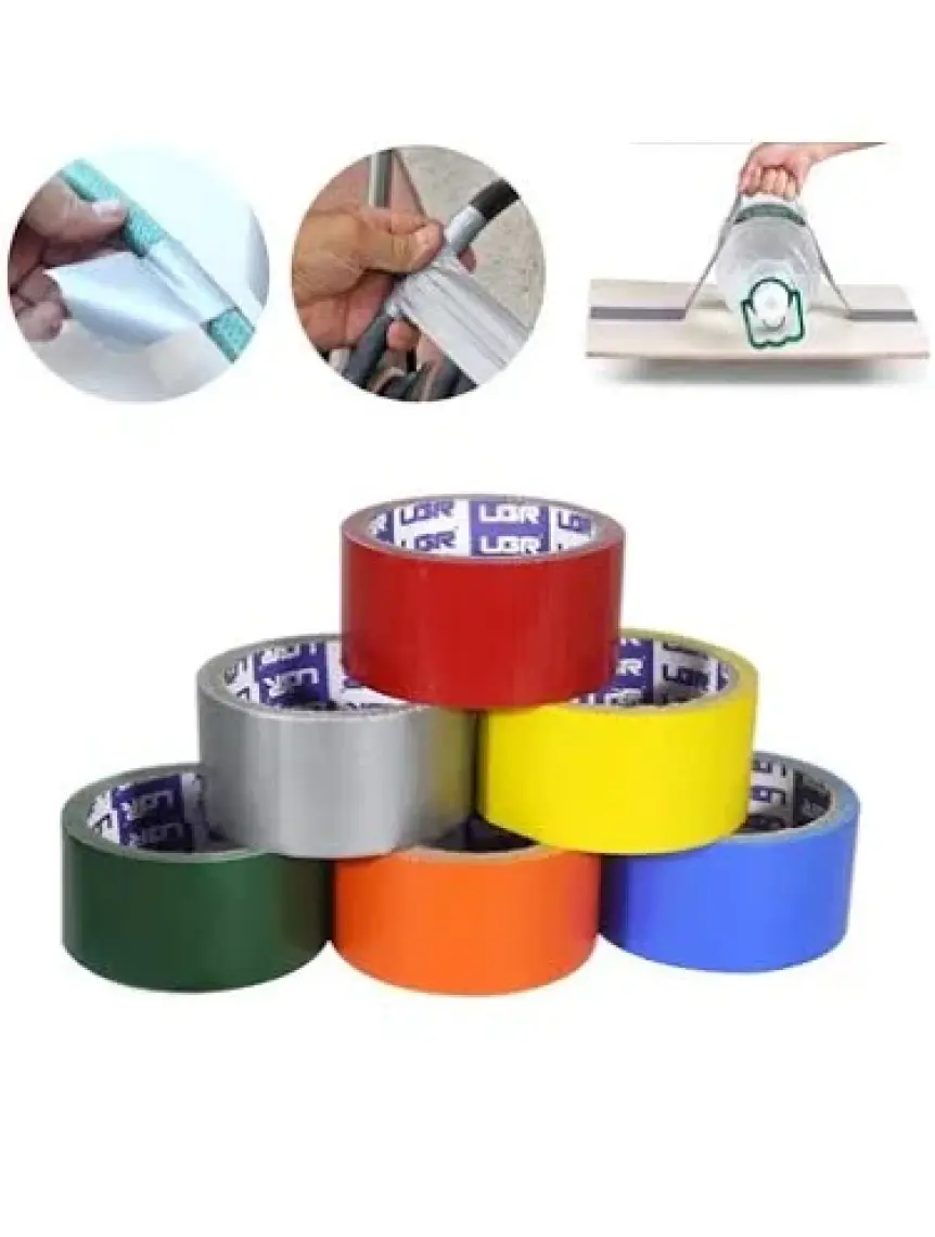 UGR Duct Tape Takviye Tamir Bandı Çok Amaçlı Onarım Bant 48 mm x 10 m (Siyah)