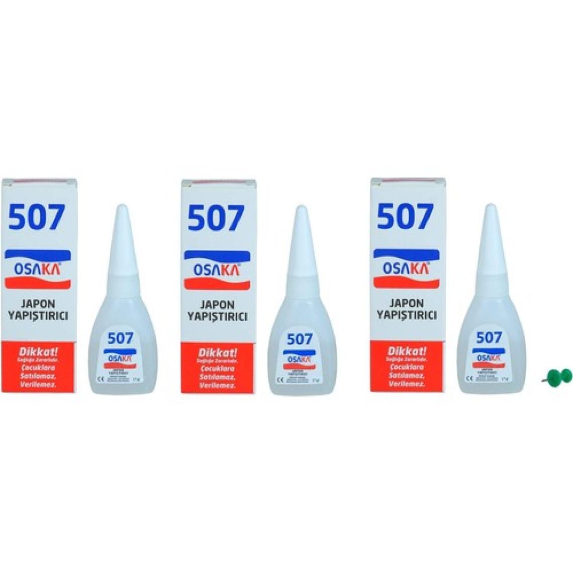 Osaka Japon Süper Yapıştırıcı 17GR  3 Adet Set