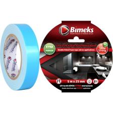 Bimeks Çift Taraflı Extra Güçlü Köpük - Ayna Montaj Bandı - 5 Mt X 25 Mm