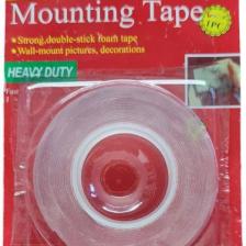 Tuhafiyecimiz Şeffaf Çift Taraflı Bant,çift Taraflı Yapışkan Bant Şeffaf 19MM x 4m (4 Metre )