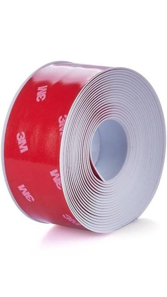 Boss Tape Güçlü 3M Yapışkanlı Küvet Lavabo Duşakabin Su Sızdırmaz Kenar Bandı En:38mm Boy:3,35mt PVC