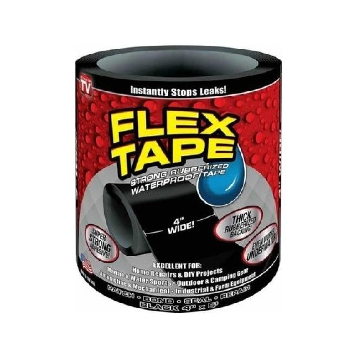 OPTANA Flex Tape Suya Dayanıklı Bant Su Geçirmez Güçlü Boru Tamir Bandı