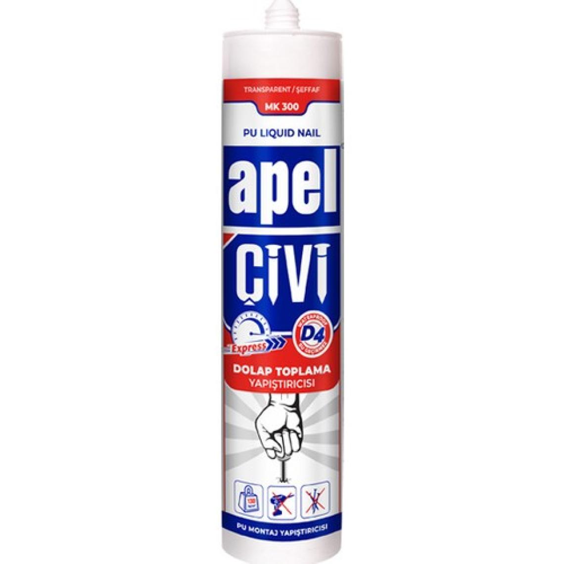 Apel Sıvı Çivi Montaj Kit Yapıştırıcı