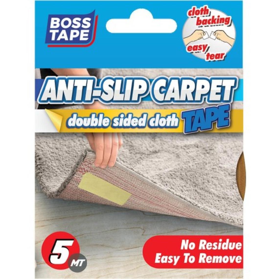 Boss Tape Halı Kilim Kaydırmaz Bant Halı Sabitleme Bandı En:25mm Boy:5mt