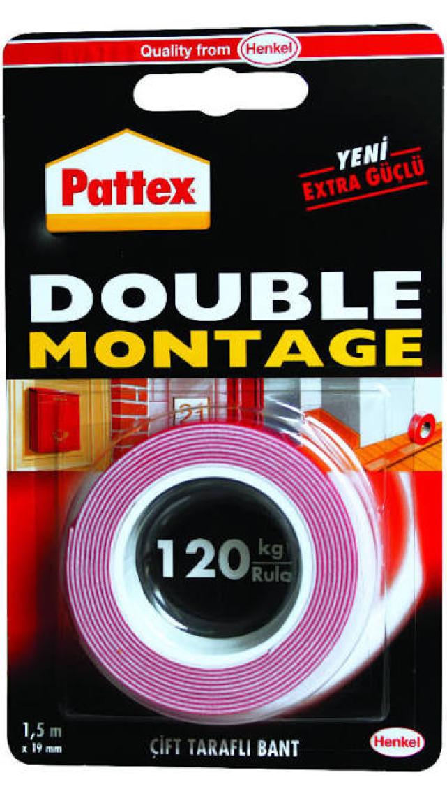 Pattex Double Montage Çift Taraflı Sünger Bant 120 Kg