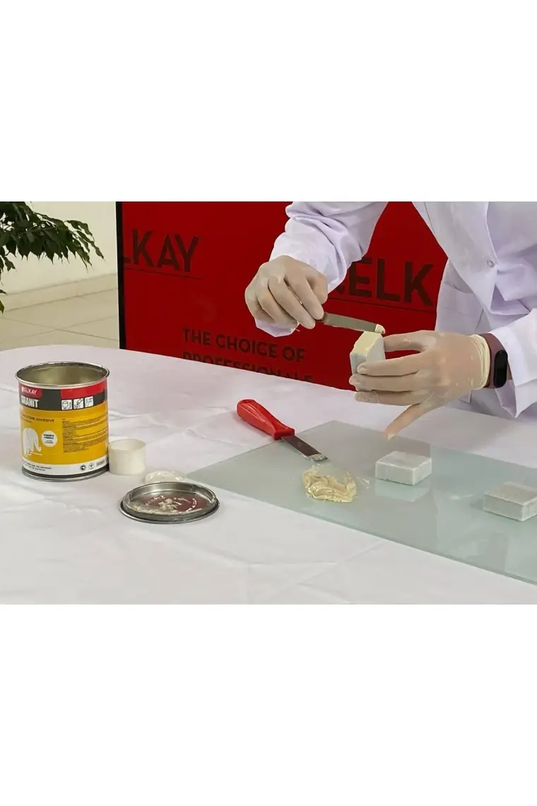Elkay Granit Mermer ve Taş Yapıştırıcı Beyaz 1200GR