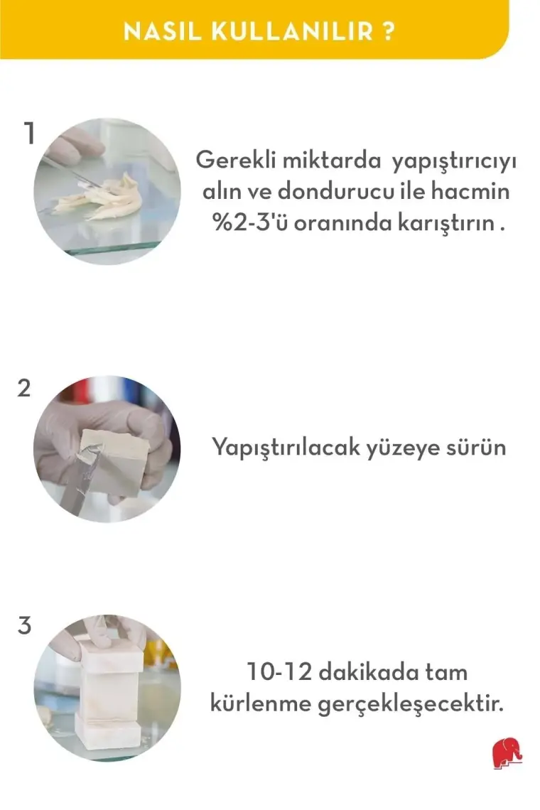 Elkay Granit Mermer ve Taş Yapıştırıcı Beyaz 1200GR