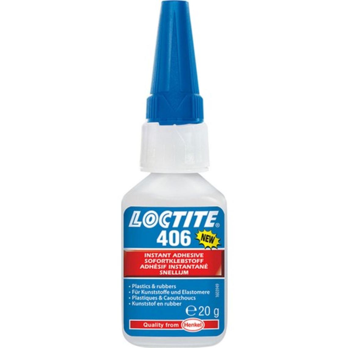 Loctite 406 Hızlı (Plastik Kauçuk) 20Gr