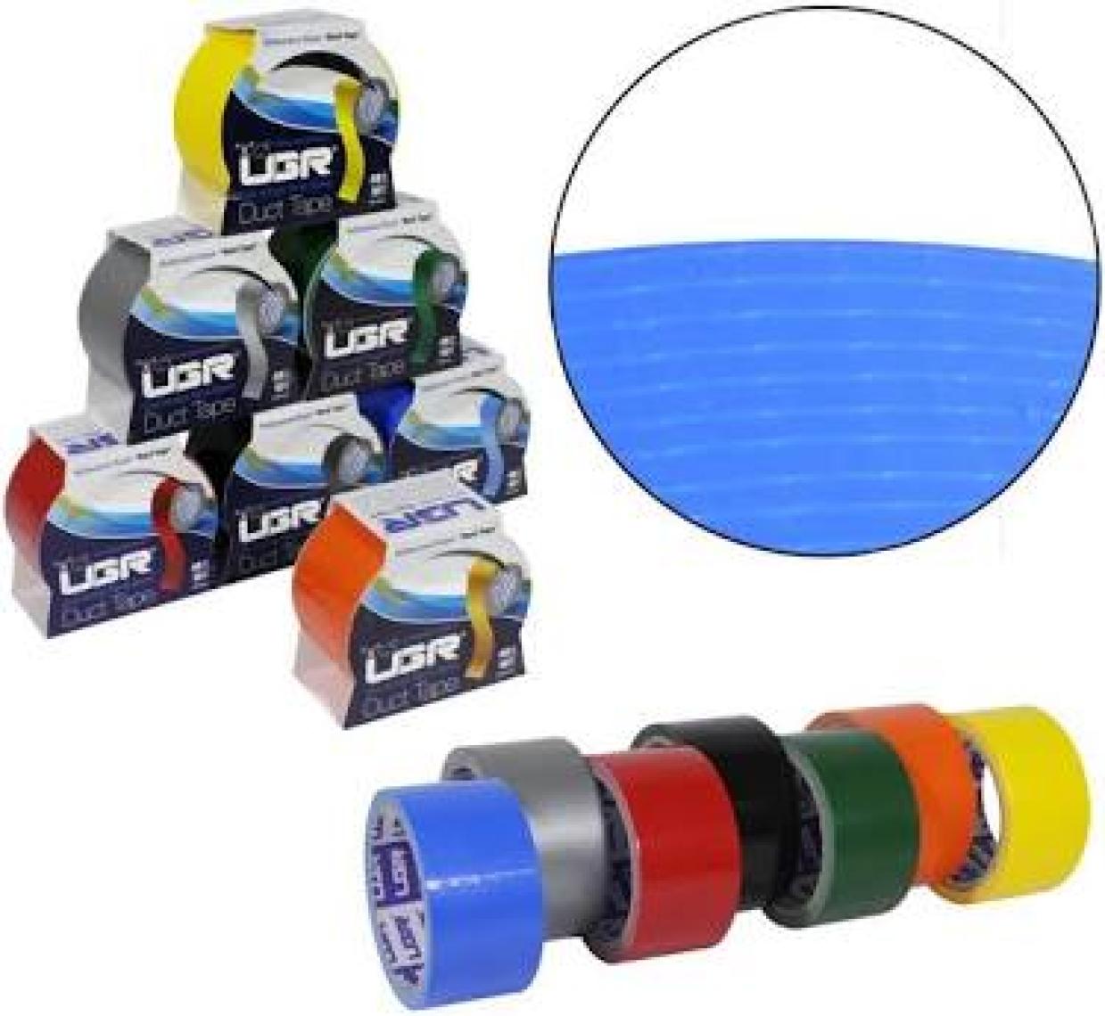 UGR Duct Tape Takviye Tamir Bandı Çok Amaçlı Onarım Bant 48 mm x 10 m (Siyah)