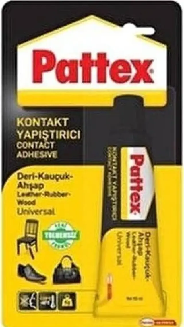 Pattex Deri Kauçuk Ahşap Kontakt Yapıştırıcı  50G