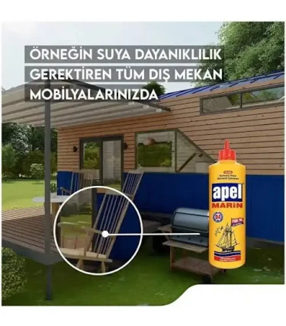 Apel Marin Poliüretan Gemi Deniz Tutkalı 600 Gr