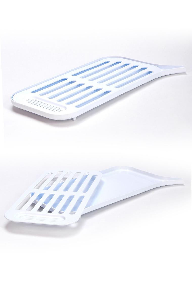 Lavabo Kenarı Tezgah Üstü Süzgeçli Bulaşıklık L-8