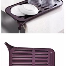 Lavabo Kenarı Tezgah Üstü Süzgeçli Bulaşıklık L-8