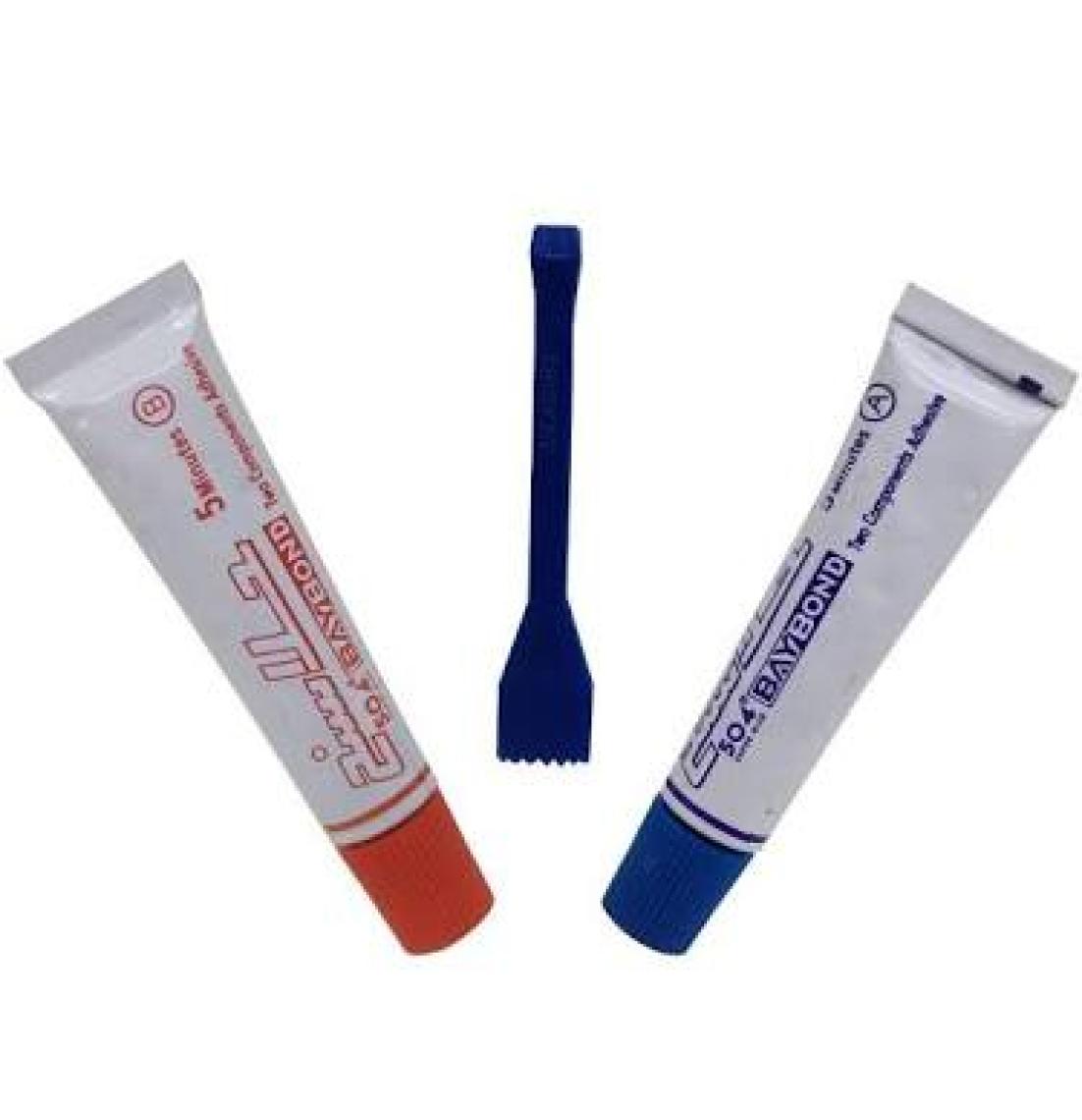 Alcon Baybond Çelik Yapıştırıcı Ikiz Tüp Hızlı ve Dayanıklı Yapıştırıcı 20 gr