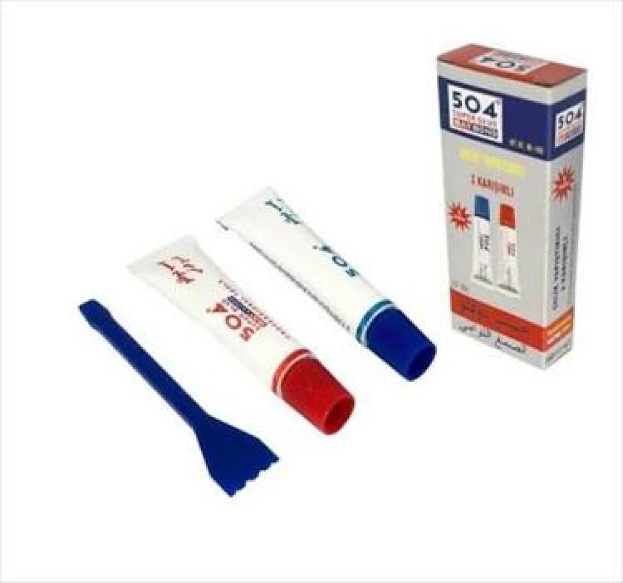 Alcon Baybond Çelik Yapıştırıcı Ikiz Tüp Hızlı ve Dayanıklı Yapıştırıcı 20 gr