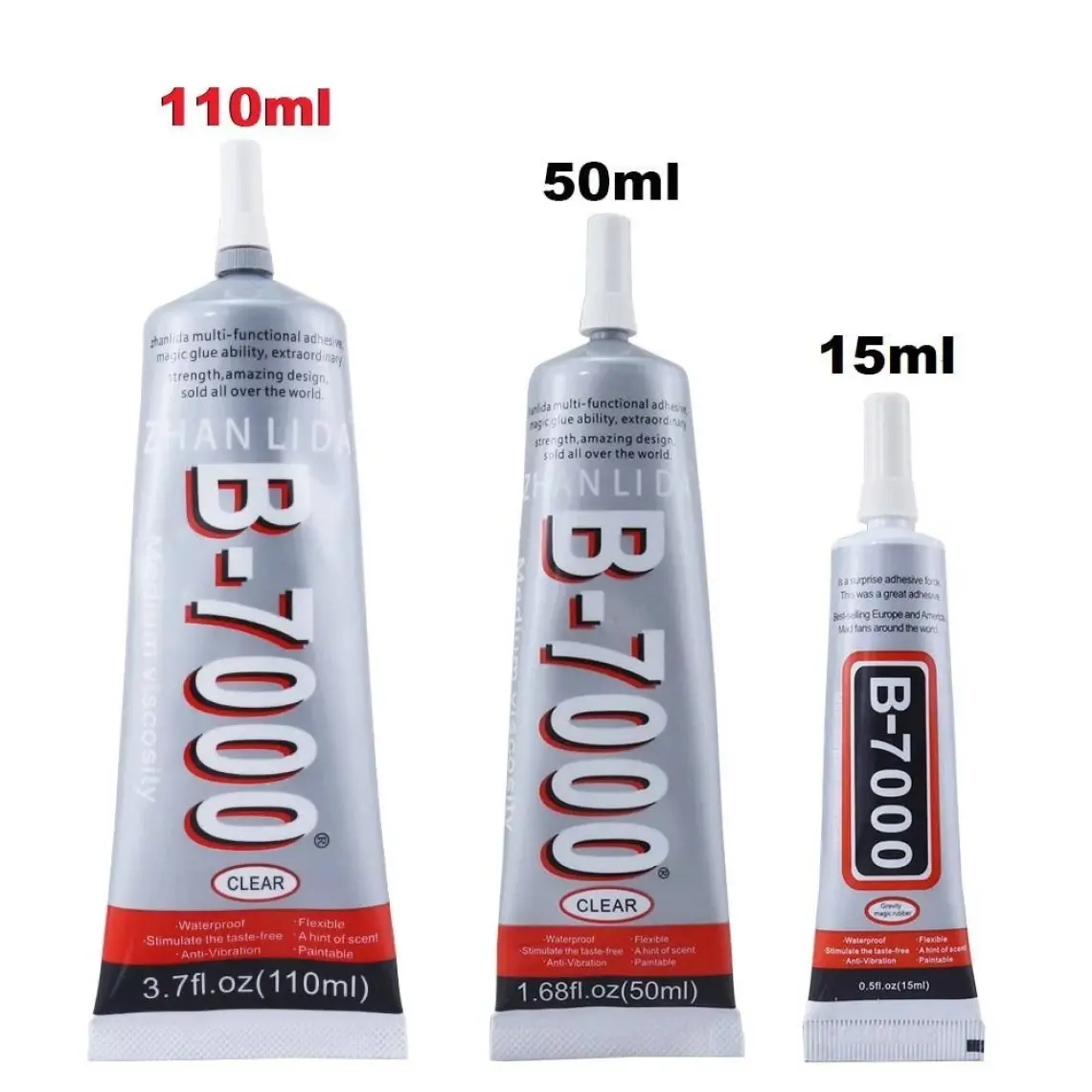 Zhanlida B7000 Dokunmatik Ekran Yapıştırıcısı (110ML) Çok Amaçlı