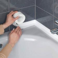 Mutfak Lavabo Su Sızdırmaz Bant Su Geçirmez Kenar Bandı Sızdırmazlık Tamir Beyaz