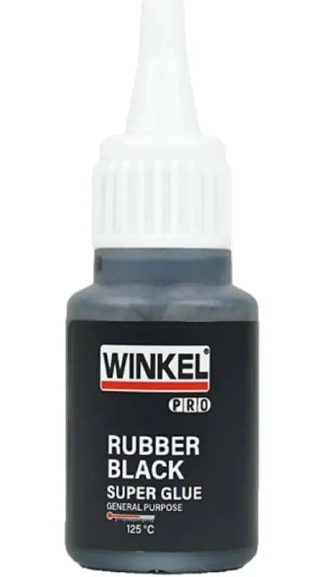 Winkel Rubber Black Plastik Hızlı Yapıştırıcı Siyah Renk 20 gr
