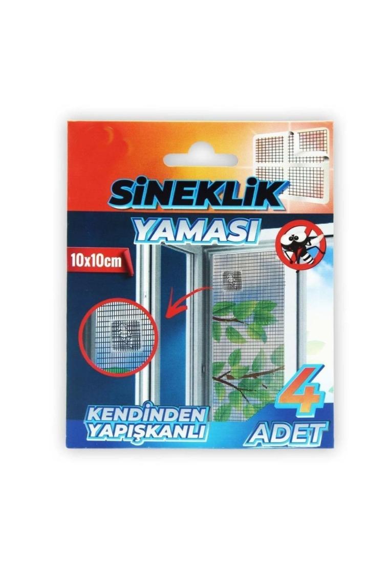 Geseus Sineklik Yaması Sineklik Tamir Bantı Kendinden Yapışkanlı 10X10CM 4AD X2 Paket