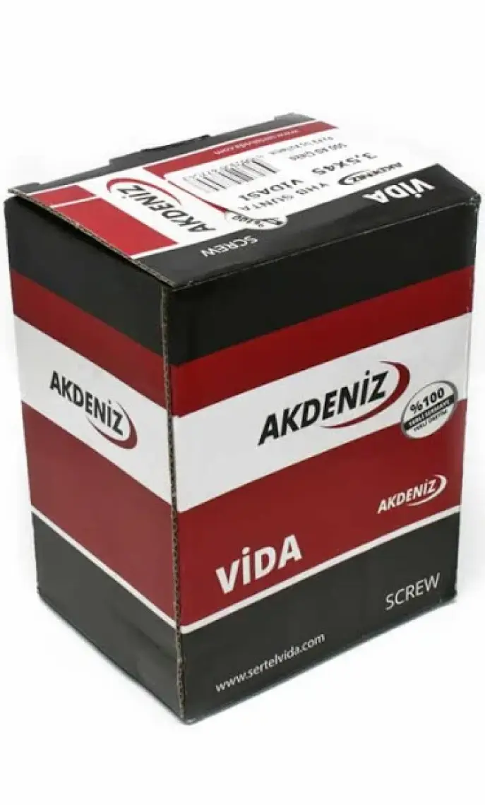 3.5x45 Çinko Sunta Vidası 500 Adet