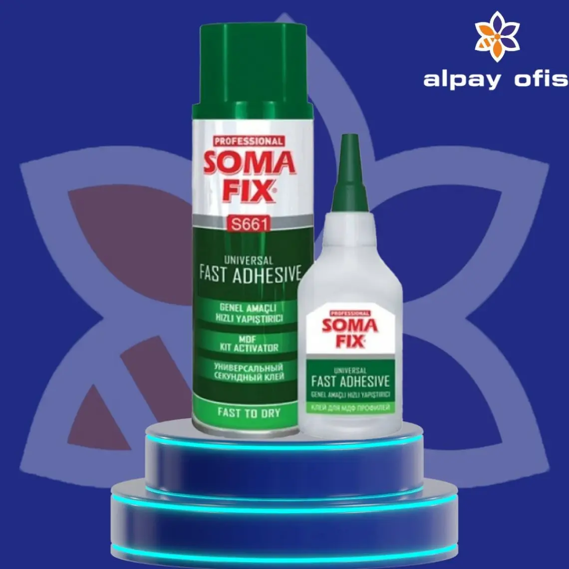 Somafıx Genel Amaçlı Hızlı Yapıştırıcı 100ML+25GR