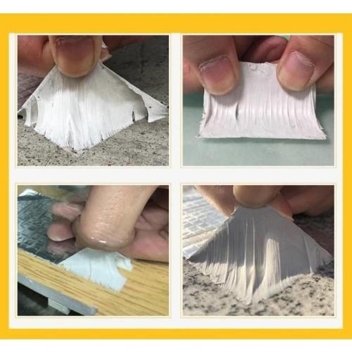 Bondit Su Sızdırmaz Çamur Bant Çatı Boru Tamir Çatlak Bandı (2 Metre x 10 Cm)
