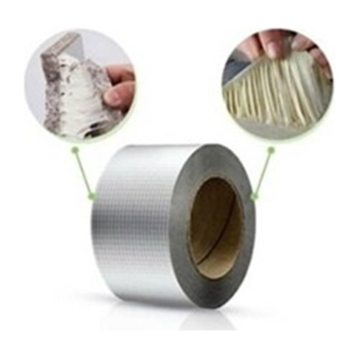 Hegi Gumtape Sakız Bant 72MM x 2mt Tamir Bandı Alüminyum Bant
