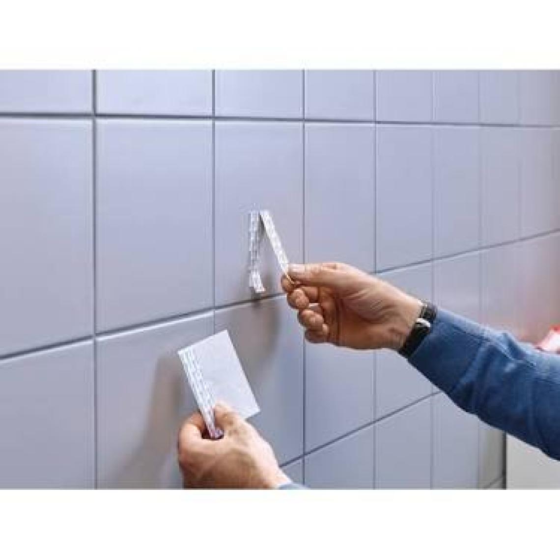Tesa İz bırakmadan Sökülebilir Yapışkanlı Askı - Çivi, Fayans ve Metal Yüzeyler için 3 kg x 2 adet, 77764