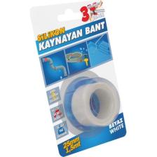 Geseus Silikon Kaynayan Çok Amaçlı Bant Boru Patlak ve Tamir Bandı Şeffaf 25 mmx1,5 Mt