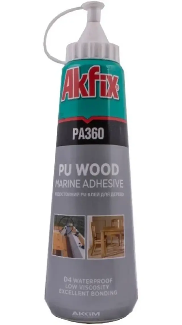 Akfix PA360 PU Ahşap Tutkalı (Deniz Tutkalı)