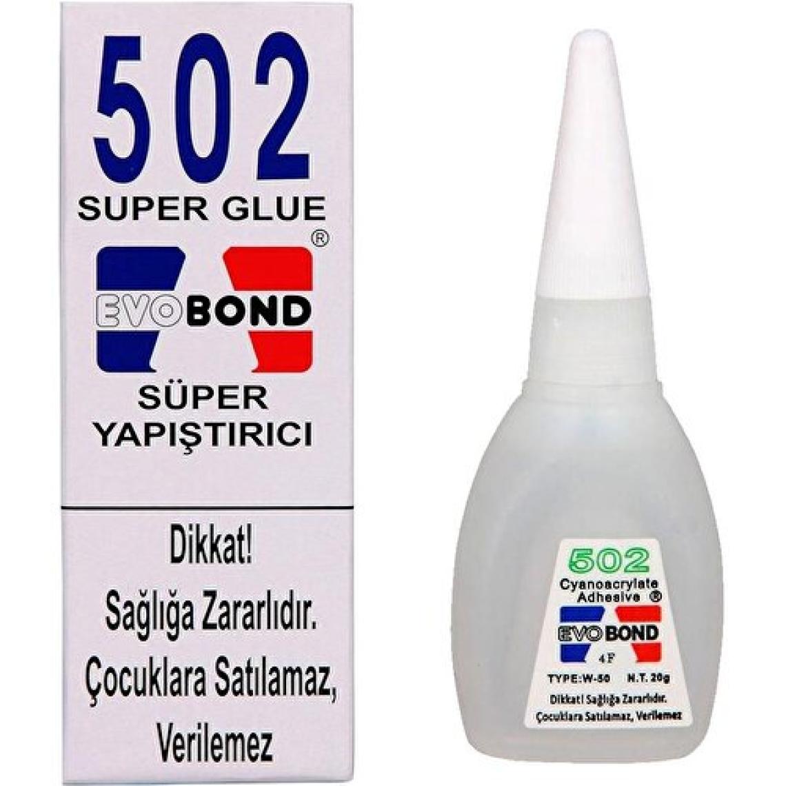Evobond Glue Hızlı 502 Japon Yapıştırıcısı 20 gr