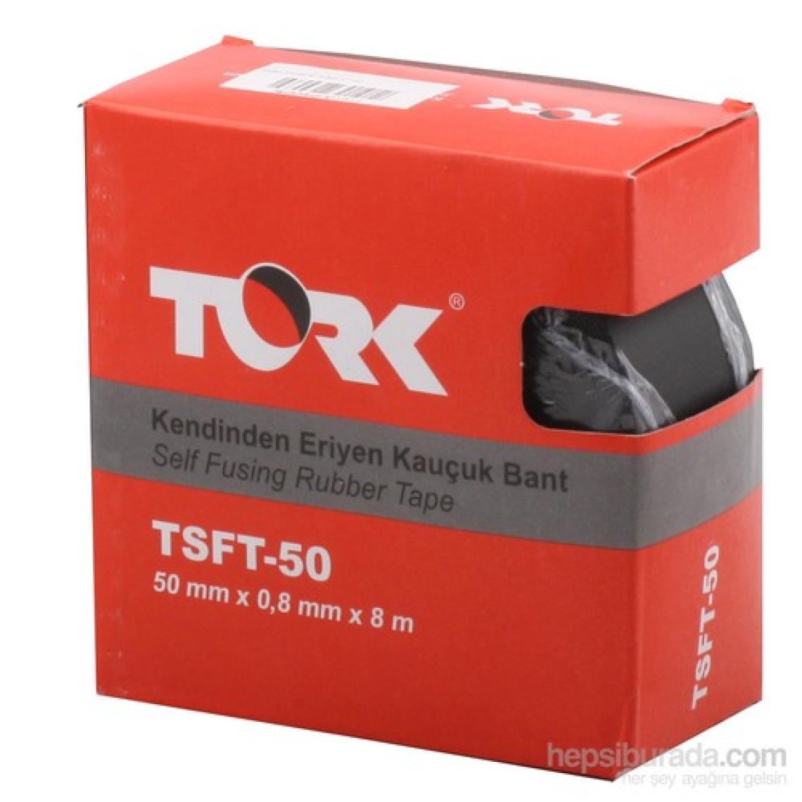 Tork 50X0,8X8m Siyah Eriyen Bant