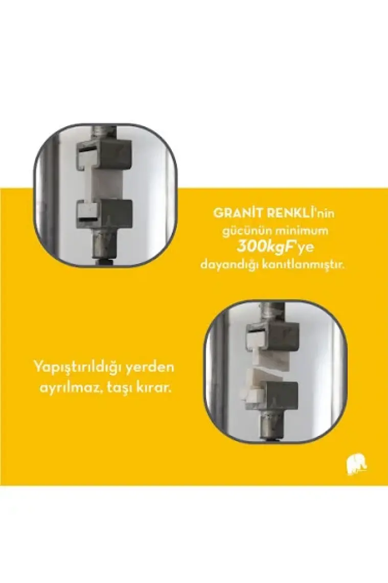 Elkay Granit Mermer ve Taş Yapıştırıcı Siyah 1200 gr