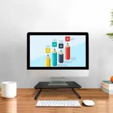 Laptop Monitor Tv Yazıcı Masa Sehpa Üstü Yükseltici Ayaklı Stand
