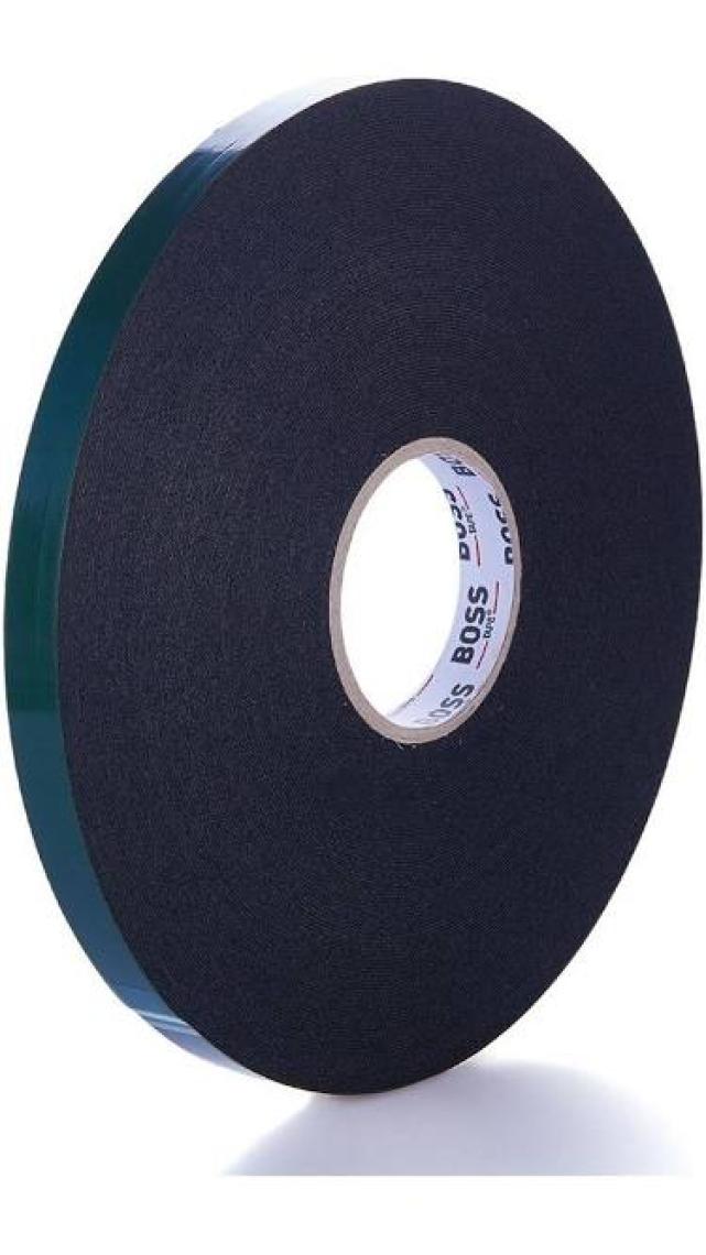 Boss Tape Çift Taraflı Siyah Köpük Solvent Akrilik Bant