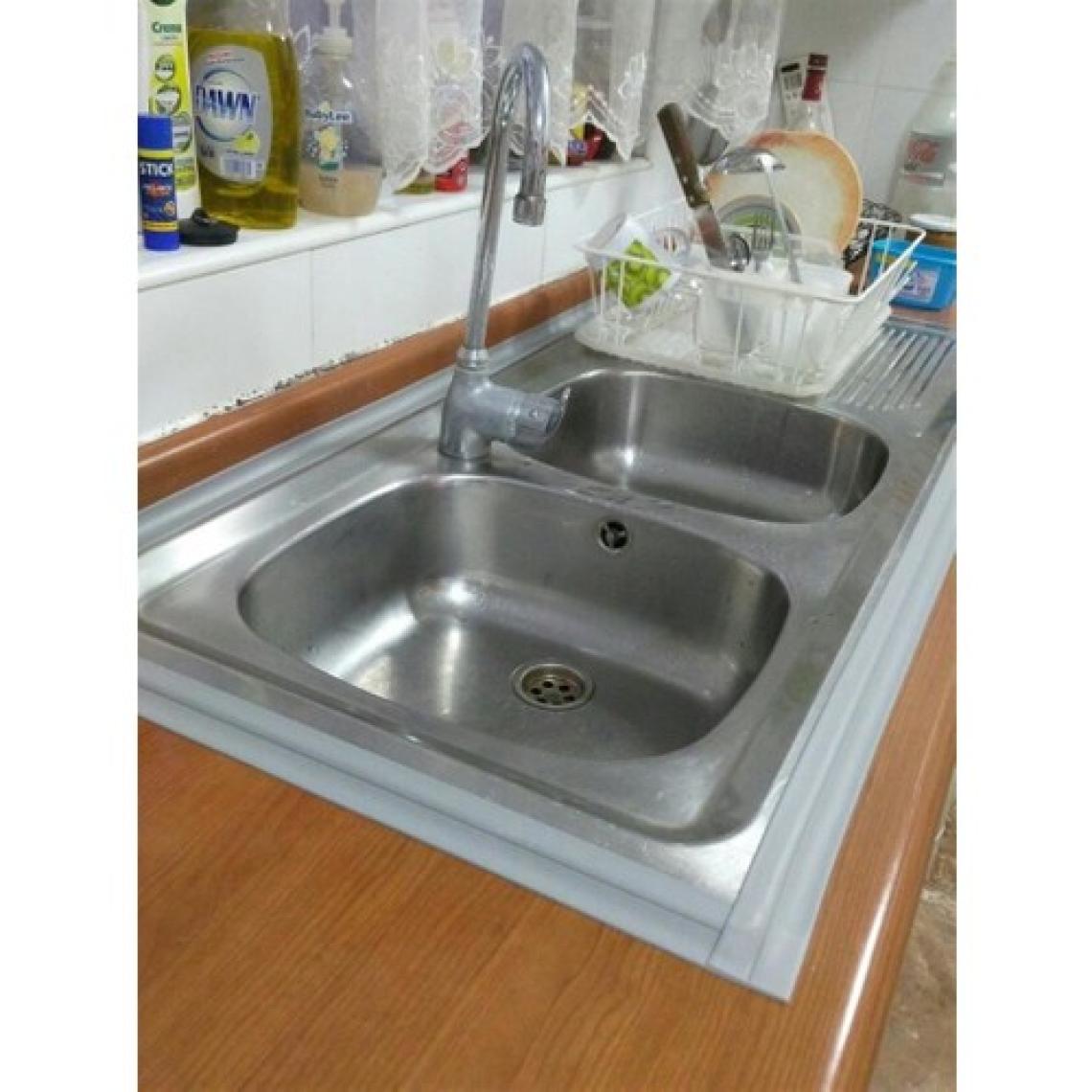 OPTANA 3.2 Metre Gri Su Sızdırmaz Bant Kenar Mutfak Banyo Fayans Bandı