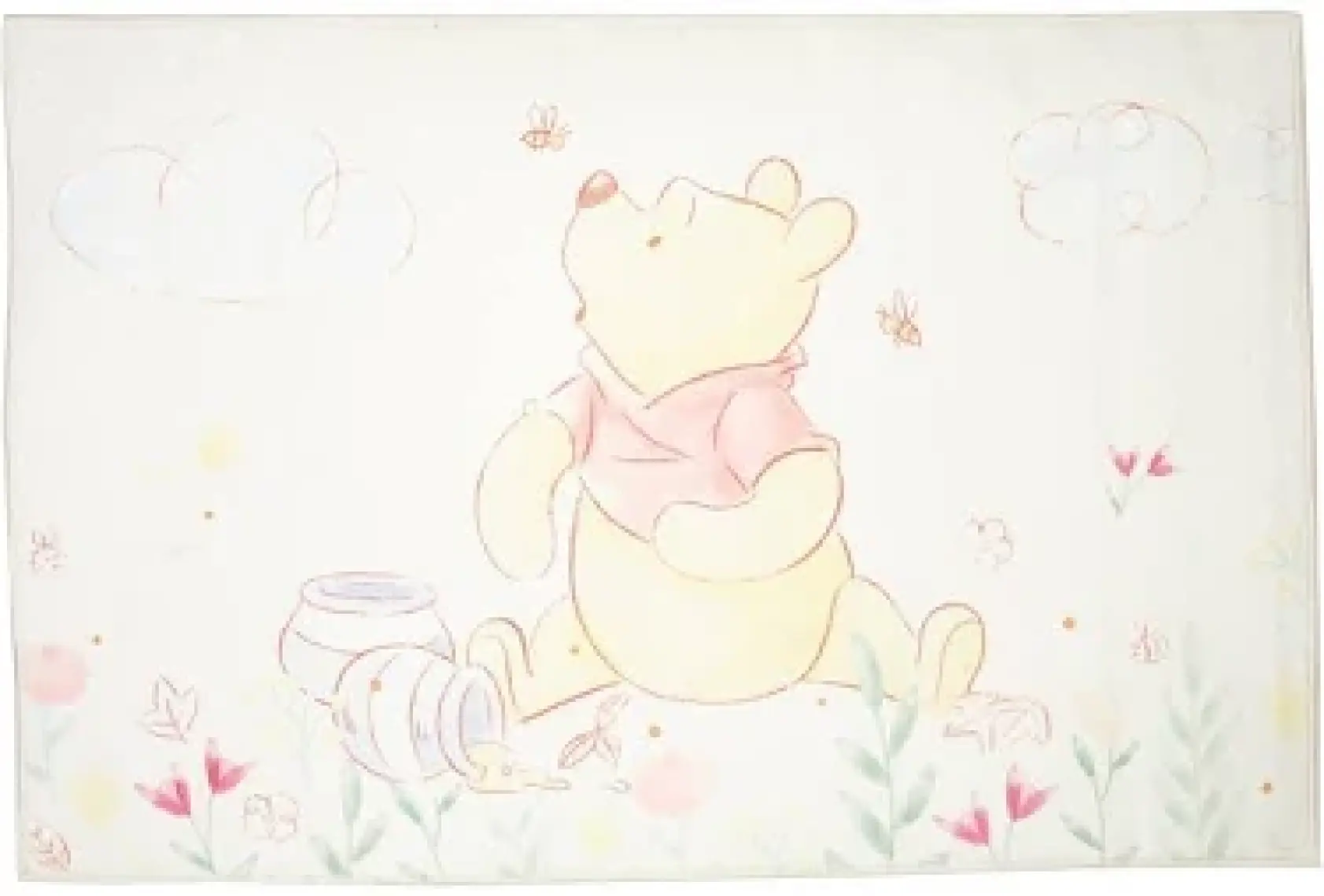 Taç Lisanslı Disney Winnie The Pooh Halı - 80X120 cm