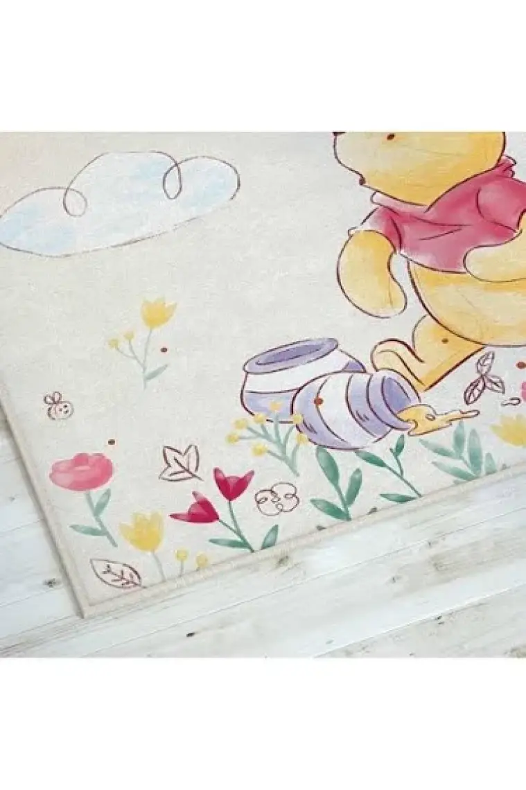 Taç Lisanslı Disney Winnie The Pooh Halı - 80X120 cm